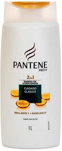 Pantene Pro-V 2 in 1 Classic Care Shampoo & Conditioner, 1 L