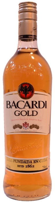 Bacardi Gold Rum, 40% Vol., 750 ml 