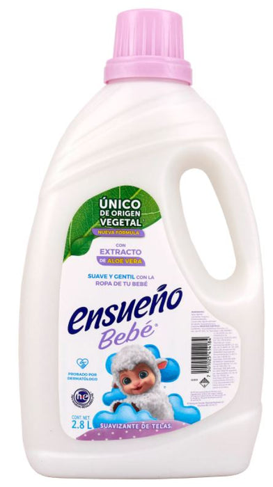 Ensueño Bebe Fabric Softener With Aloe Vera , 2.8 L