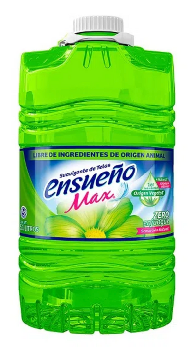 Ensueno Max Sensacion Natural Fabric Softener , 5.1 L