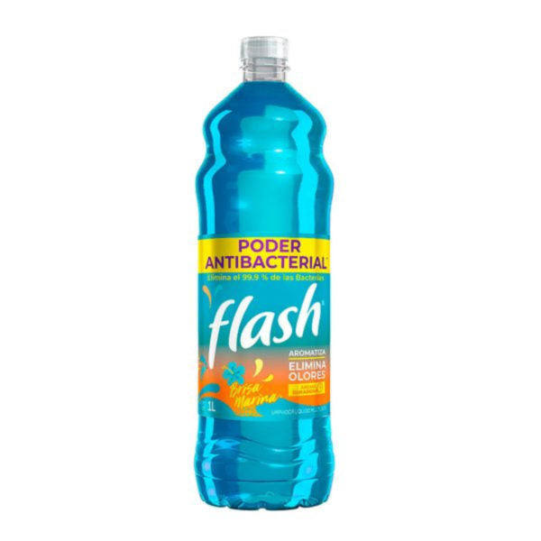 Flash Disinfectant Multi Purpose Cleaner, Sea Breeze Scent , 1 L