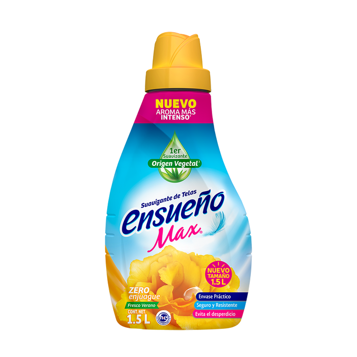 Ensueño Fabric Softener Max Fresh Summer , 1.5 L