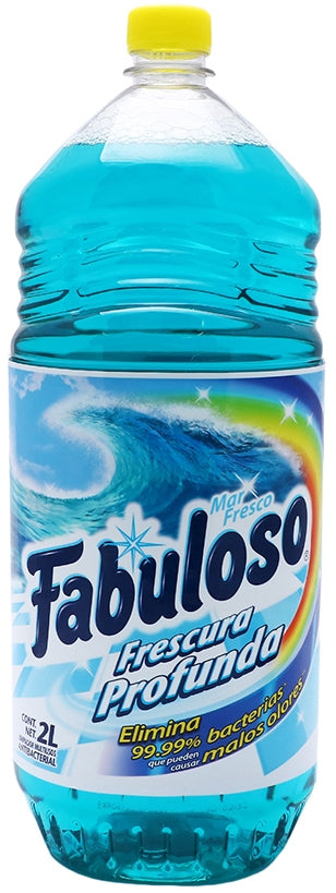 Fabuloso Multi Purpose Cleaner, Fresh Sea Scent, 2 L