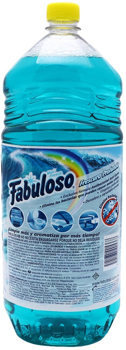 Fabuloso Multi Purpose Cleaner, Fresh Sea Scent, 2 L