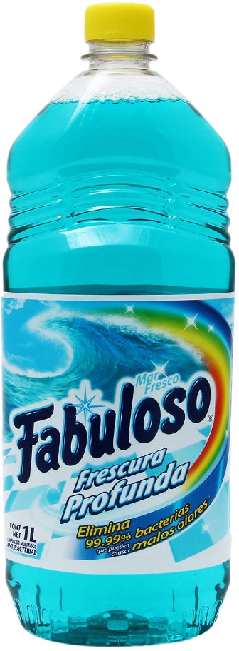 Fabuloso Multi Purpose Cleaner, Fresh Sea Scent, 1 L