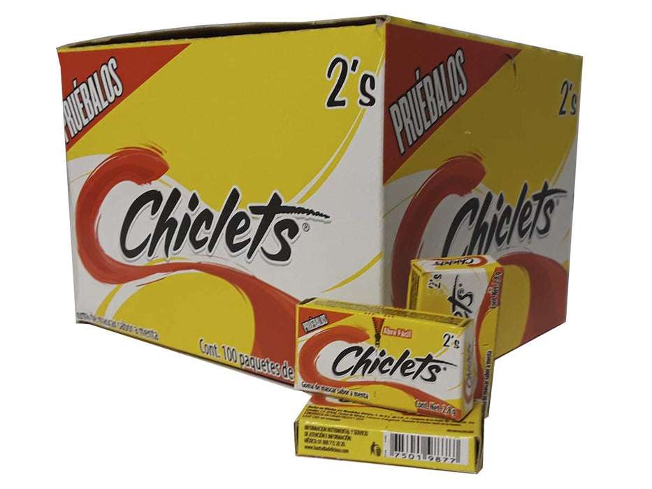 Chiclets Gum, Value Pack, 100 x 2 st