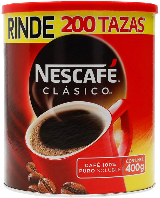 Nestle Nescafe Classic 100% Pure Coffee, Soluble, 400 gr