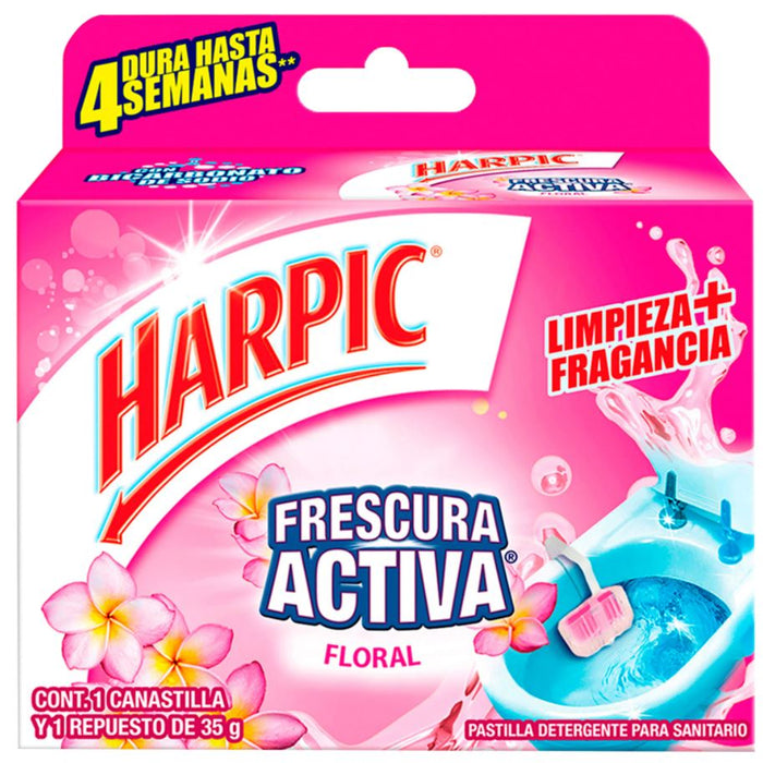 Harpic Floral Toilet Tablet , 35 gr