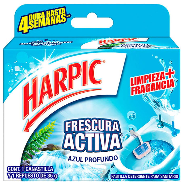 Harpic Deep Blue Toilet Tablet , 35 gr