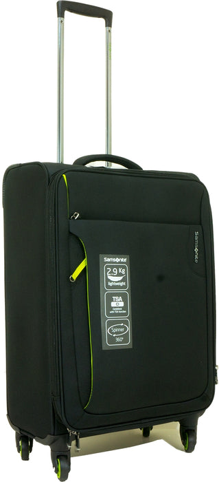Samsonite Litecase Softside Lightweight 27" Spinner, Black , 