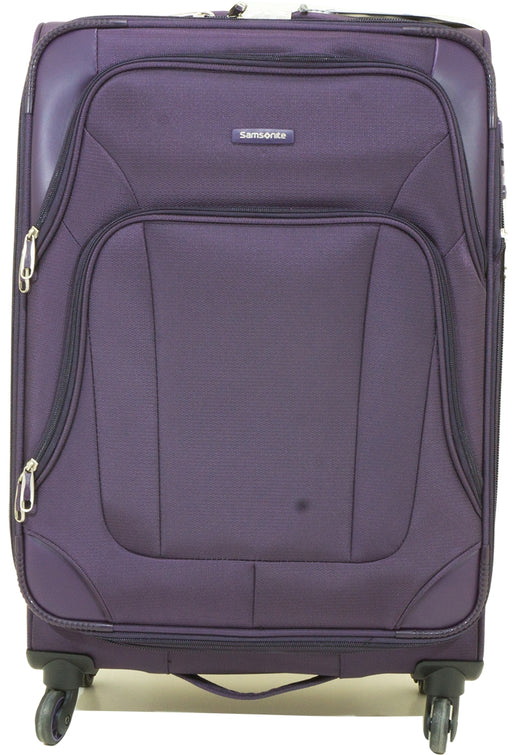 Samsonite Dakar-Lite Softside Lightweight 24" Spinner, Purple , 