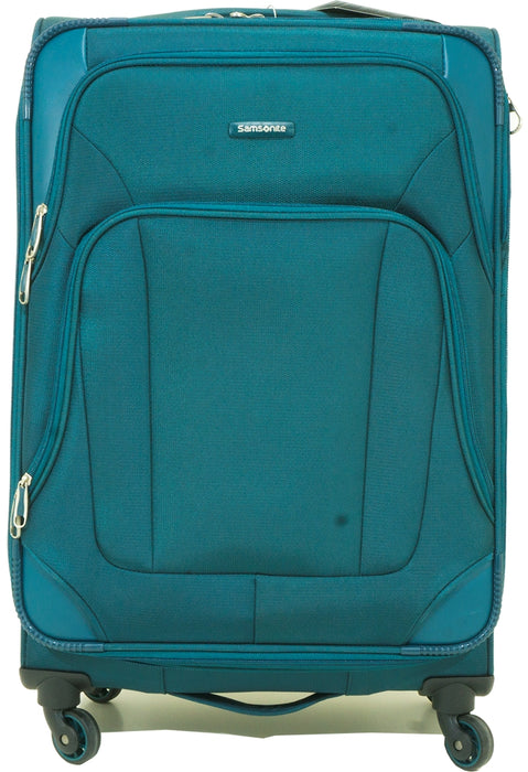 Samsonite Dakar-Lite Softside Lightweight 24" Spinner, Petrol Blue , 