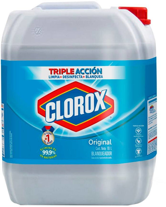 Clorox Triple Action Purity Bleach Cleaner, 10 L