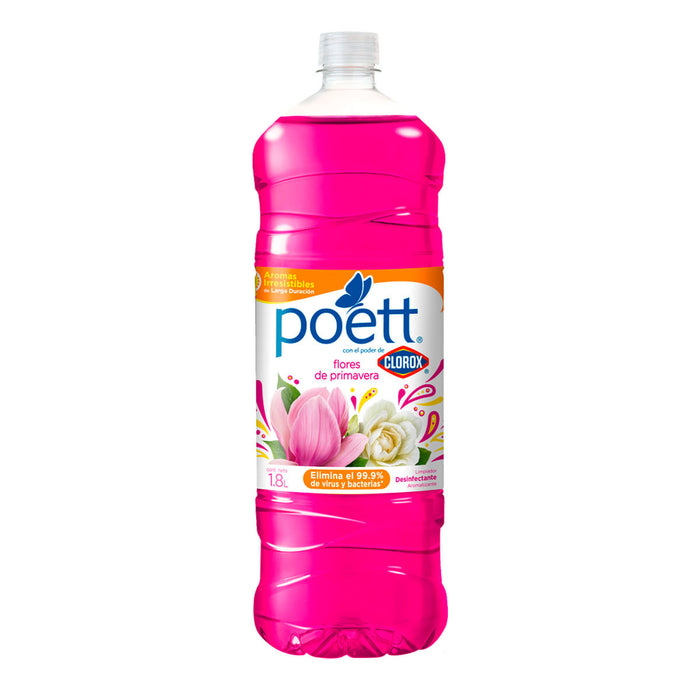 Clorox Poett Multi Purpose Cleaner, Spring Flowers Scent , 1.8 L