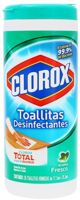 Clorox Disinfecting Wipes, Fresh Scent, 35 ct