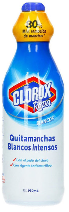 Clorox White Cloths Intense Stain Remover , 930 ml