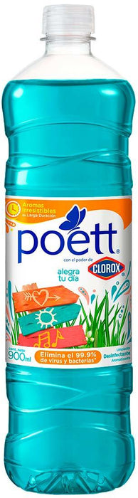 Clorox Poett Multi-Purpose Cleaner Liquid, Brighten Your Day Scent , 900 ml
