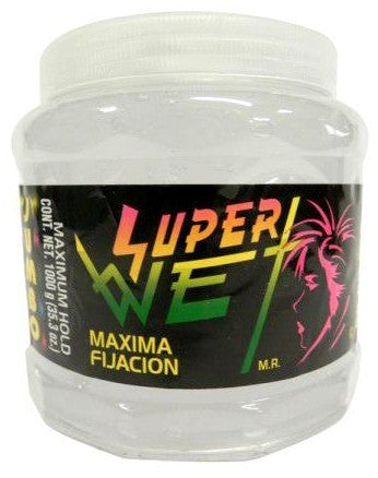 Super Wet Maxium Fixation Gel, Maximum Hold, 35.3 oz