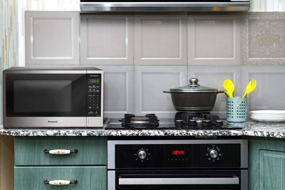 Panasonic Microwave Oven With Inverter Technology, Stainless Steel, Model NN-SB646S, 1 ct