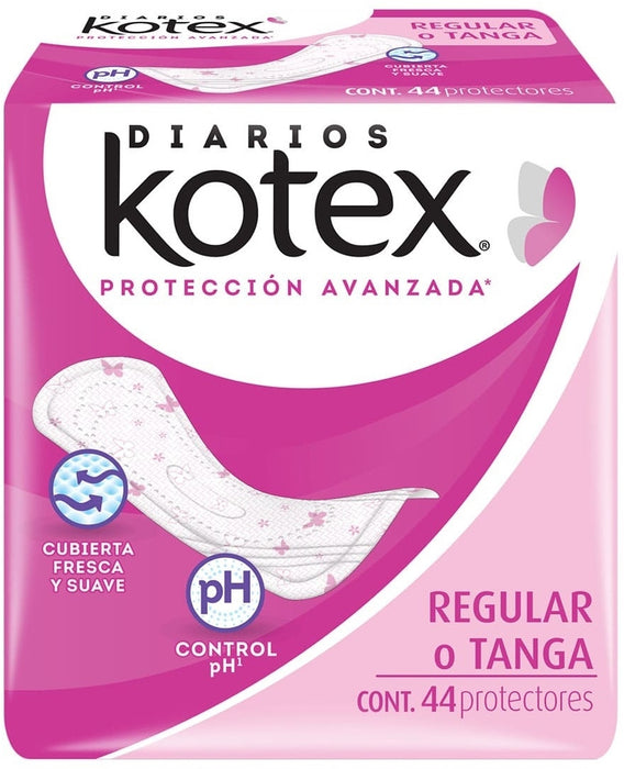 Kotex Panty Liners, Regular, 44 ct