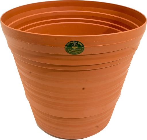 La Ardilla Plastic Terracotta Flowerpot, 30 cm