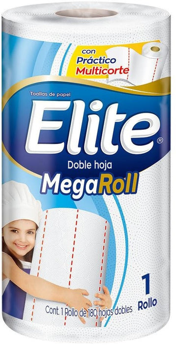 Elite Mega Paper Towel Roll 180 2-Ply Sheets, 1 ct