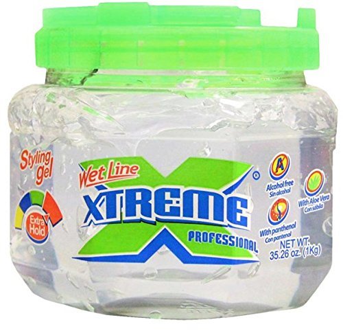 Wet Line Ckear Xtreme Styling Gel, Extra Hold, Professional, 35 oz