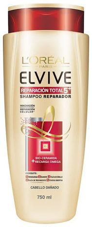 Loreal Total Repair Shampoo, 1 L