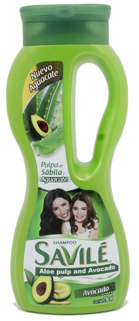 Savile Shampoo with Aloe Pulp and Avocado, 750 ml