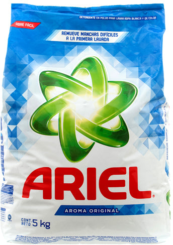 Ariel Original Laundry Detergent Powder, 5 kg