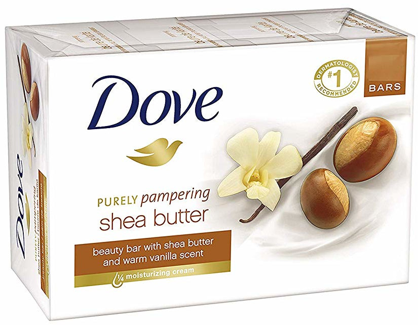 Dove Purely Pampering Shea Butter Bar Soap, 135 gr