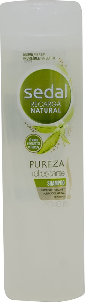 Sedal Co-Creations Refreshing Purity Shampoo, 340 ml