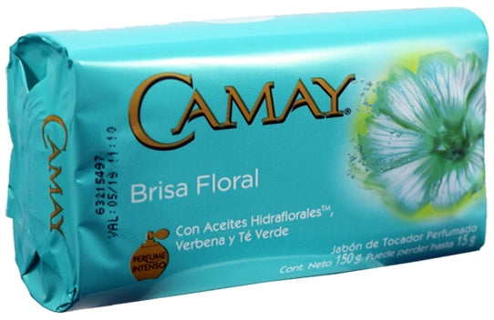 Camay Bar Soap, Floral Breeze, 150 gr