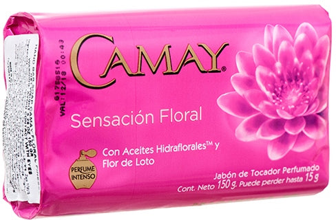 Camay Bar Soap, Floral Sensation, 150 gr