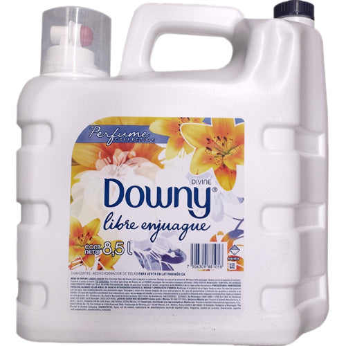 Downy Natural Devine Laundry Softener, Perfume Collections, 8.5 L