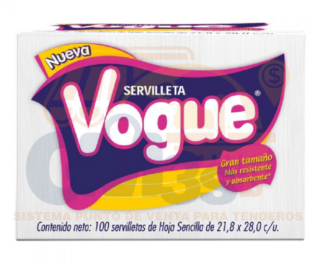 Vogue Napkins , 100 ct