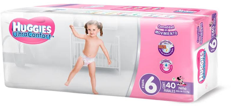 Huggies Ultra Comfort, Size 5, 12-22 kg, 64 Diapers : Buy Online at Best  Price in KSA - Souq is now : Baby Products