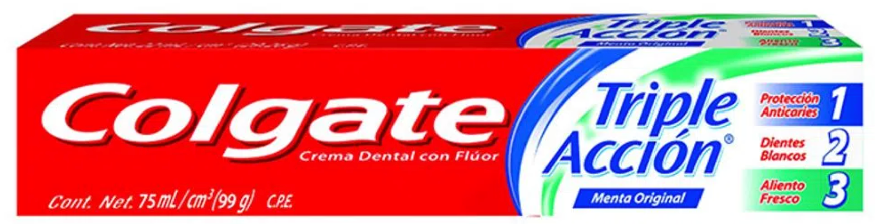 Colgate Triple Action Toothpaste , 75 ml