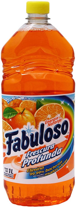 Fabuloso Multi Purpose Cleaner, Orange Scent, 1 L