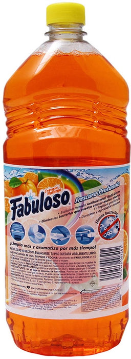 Fabuloso Multi Purpose Cleaner, Orange Scent, 1 L