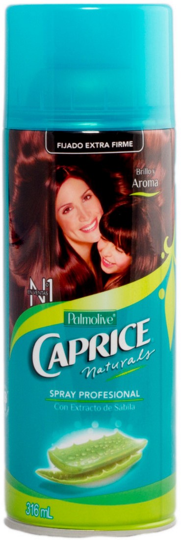 Palmolive Caprice Professional Hair Spray Extra Firm Hold with Aloe Extract, 316 ml