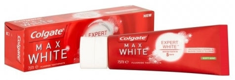 Colgate Max White Expert White Toothpaste, Soft Mint, 75 ml