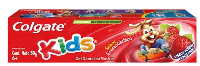 Colgate Kids Toothpaste, Strawberry Flavor, 50 g