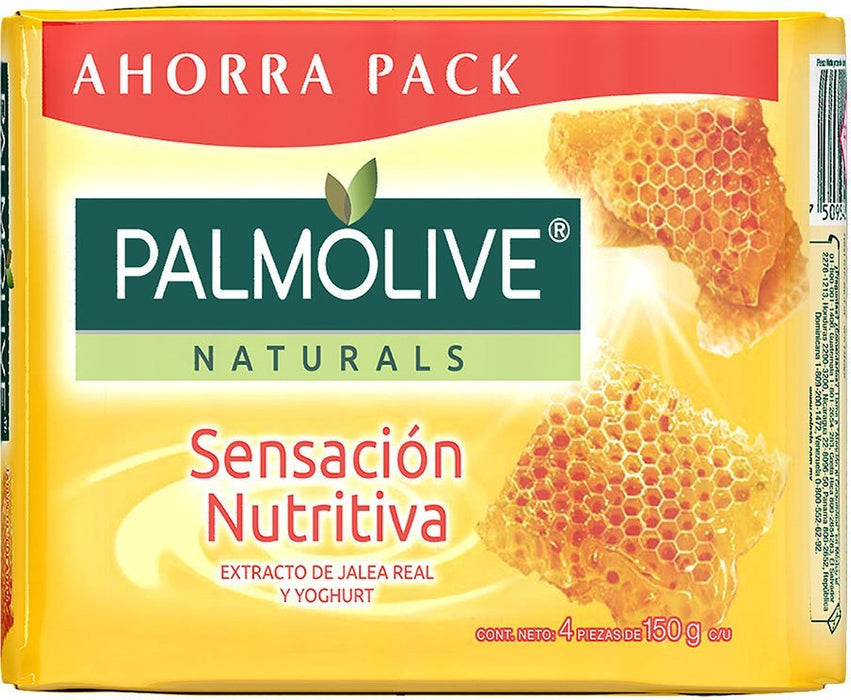 Palmolive Naturals Bar Soap, Nourishing Sensation, 4 x 150 gr