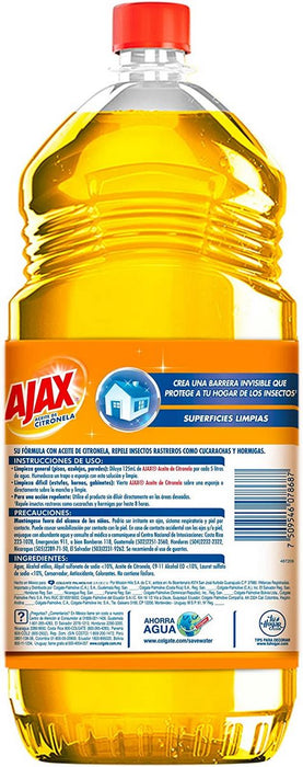 Ajax Multi Purpose Liquid Cleaner, Citronela, 1 L