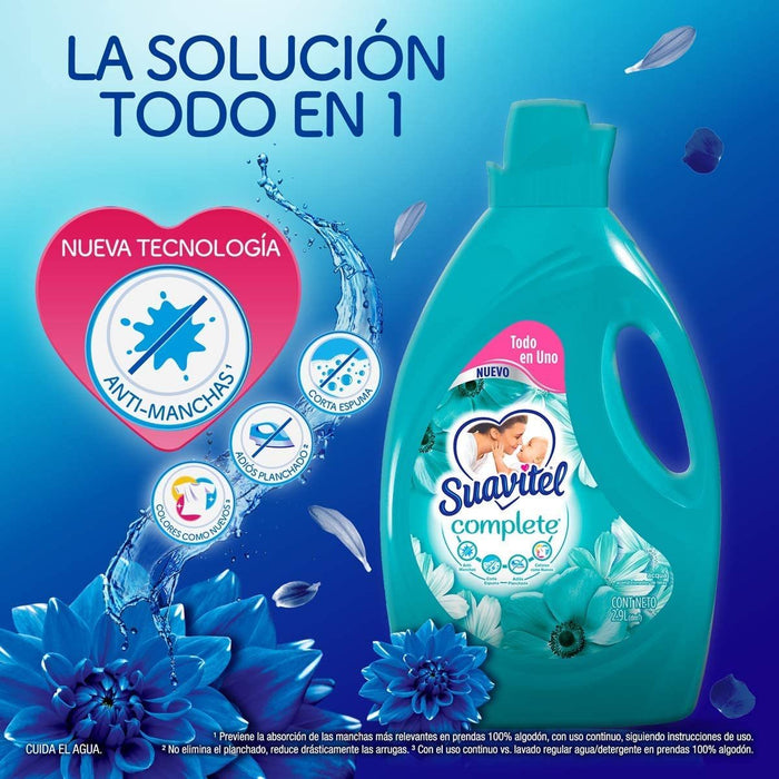 Suavitel Complete Softener, Aqua, 2.8 L