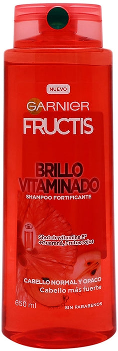 Garnier Fructis Fortifying Vitamin Shine Shampoo, 650 ml