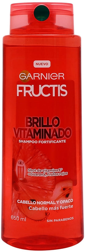 Garnier Fructis Fortifying Vitamin Shine Shampoo, 650 ml