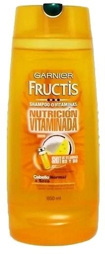 Garnier Fructis Vitamin Nutrition Shampoo, 650 ml