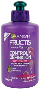 Garnier Fructis Smooth & Sleek Control and Definition Fortifying Styling Creme, 300 ml